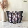 Jumbo tote bag – navy floral print Jumbo tote bag in navy floral print, made by Sangeeta Enterprise, Nagpur